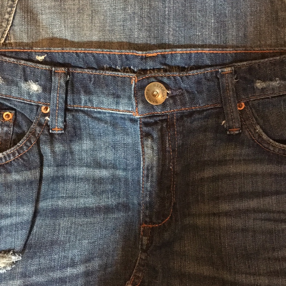 banana Republic denim skirt
